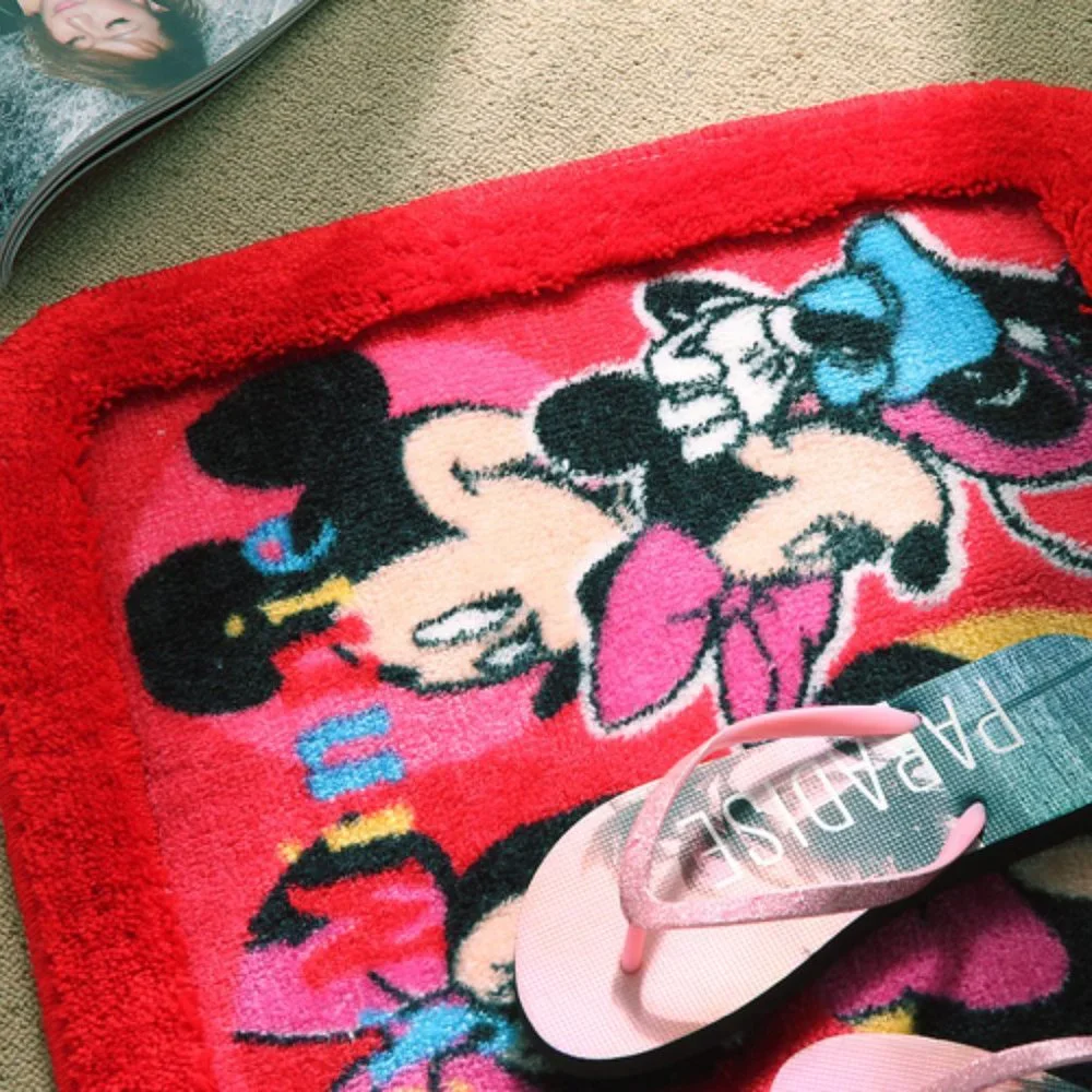 2 Pack Disney Soft Floor Mat Rug For Bathroom Bedroom Doorway